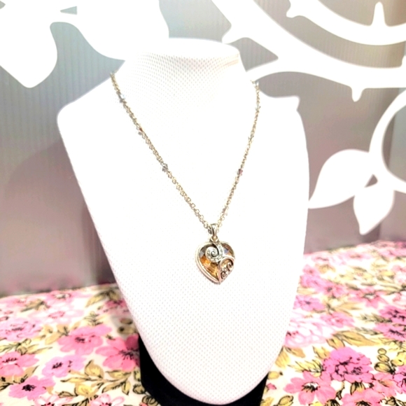 Brighton Jewelry - RARE RETIRED BRIGHTON CUPID'S KISS LOVE NECKLACE